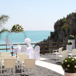 Rito civile spiaggia a Maratea . Gran Hotel PianetaMaratea